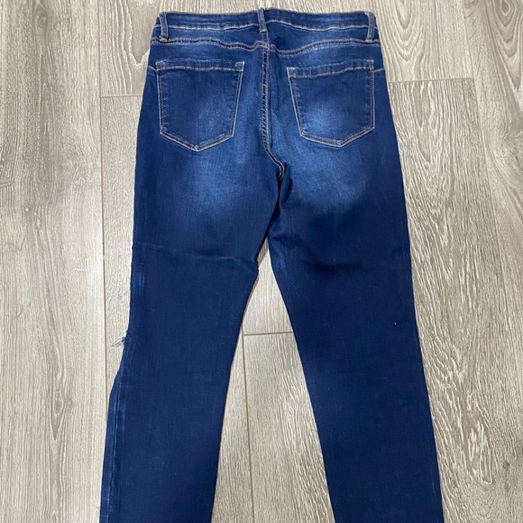 Skinny blue one rip jeans - Picture 2 of 2